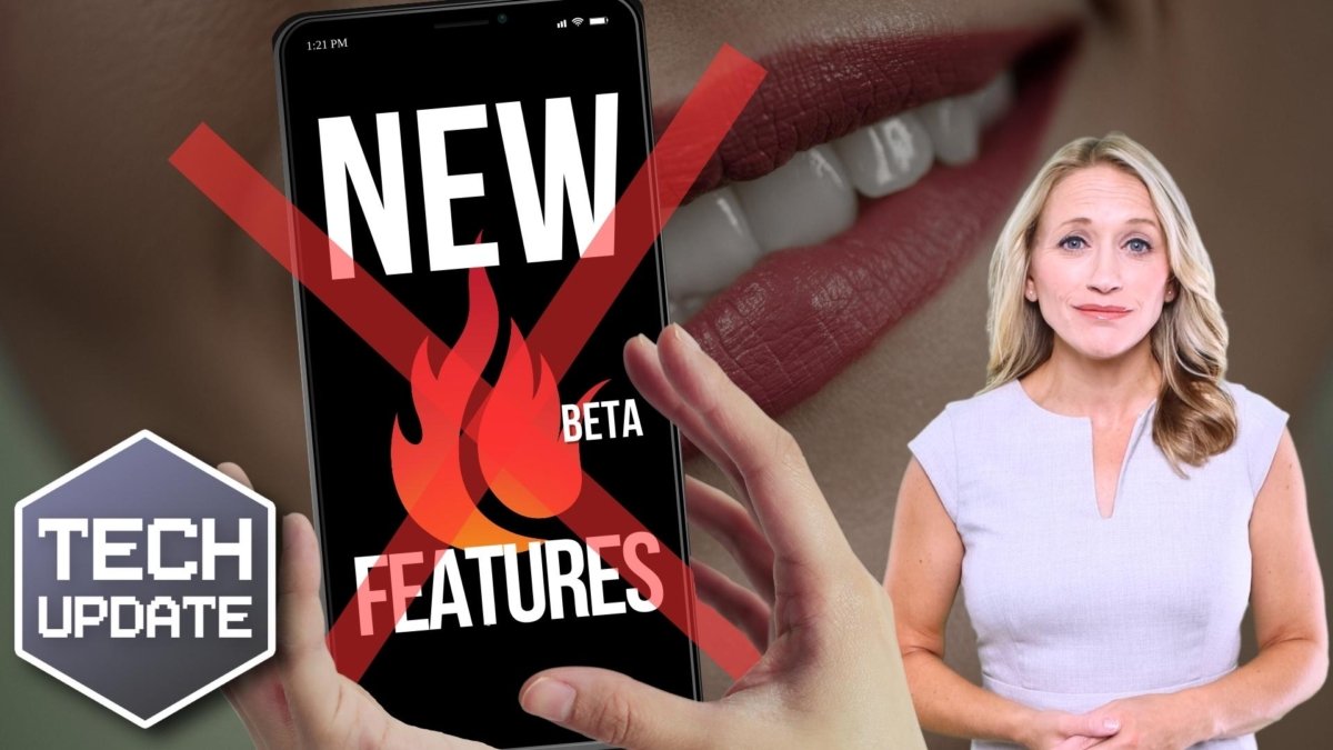 A graphic representing the risks and rewards of beta app usage.