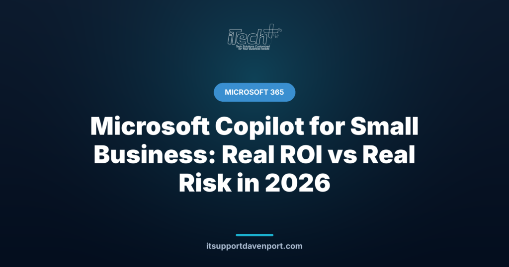 Microsoft Copilot for Small Business: Real ROI vs Real Risk in 2026 — iTech Plus