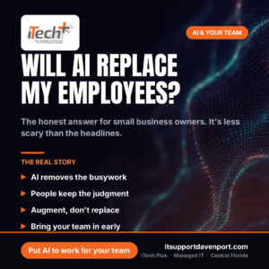 Will AI Replace My Employees? An Honest Answer for Central Florida Small Businesses