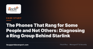 The Phones That Rang for Some People and Not Others: Diagnosing a Ring Group Behind Starlink